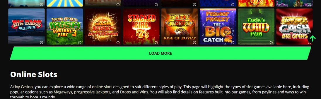Get more slot games